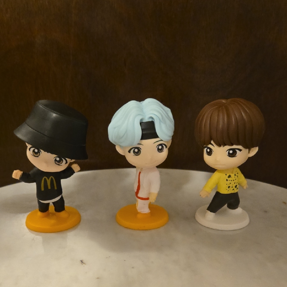 3/$25 TinyTRAN BTS Figures